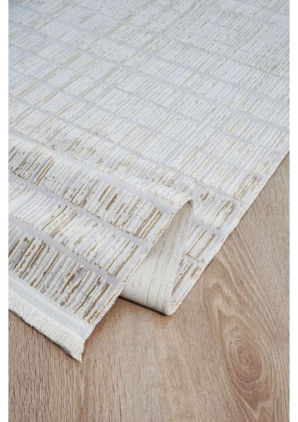 Riena 1152 Krem - Akrilik Polyester Halı | Kaymaz Tabanlı Dekoratif Halı fiyatları