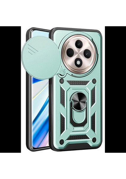 Xiaomi Redmi 14C Kılıf Pars Lens Yüzüklü Silikon