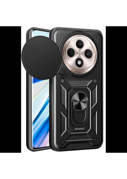 Xiaomi Redmi 14C Kılıf Pars Lens Yüzüklü Silikon