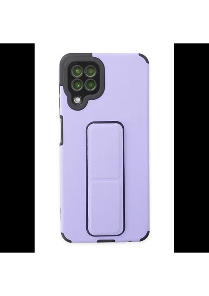 Samsung Galaxy A22 Kılıf Mega Standlı Silikon