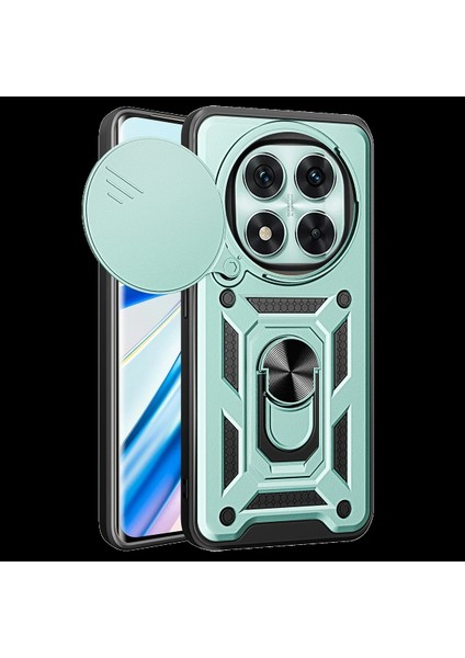 Xiaomi Redmi Note 14 Pro 5g Kılıf Pars Lens Yüzüklü Silikon