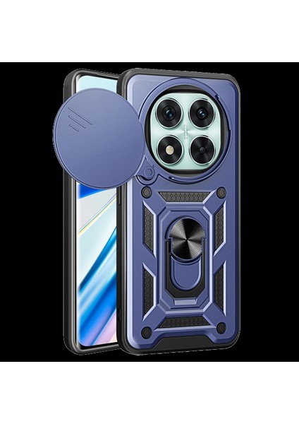 Xiaomi Redmi Note 14 Pro 4g Kılıf Pars Lens Yüzüklü Silikon