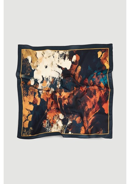 Batik Desenli Fular - Siyah fiyatları