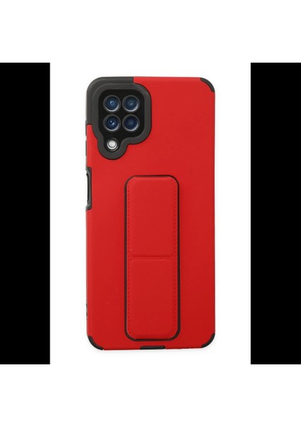 Samsung Galaxy A22 Kılıf Mega Standlı Silikon
