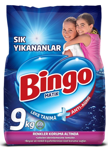 Toz Çamaşır Deterjanı Sık Yıkananlar 9 Kg fiyatları