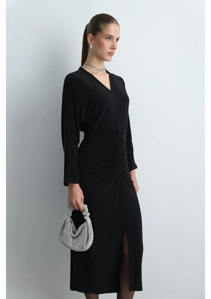 Kısa Saplı Taşlı Abiye Çanta - Gümüş fiyatları