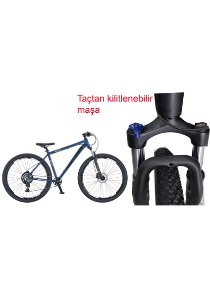 Ng Team 100-8 27.5hd 18 Kadro 8 Vites Hidrolik Disk Fren Dağ Bisikleti (170 / 180 cm Arası Boy) indirimleri