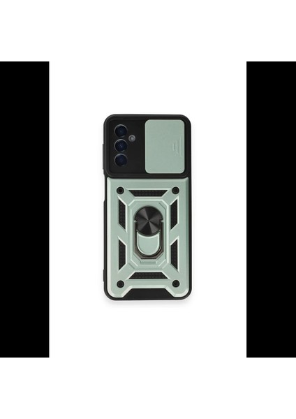 Samsung Galaxy M14 5g Kılıf Pars Lens Yüzüklü Silikon