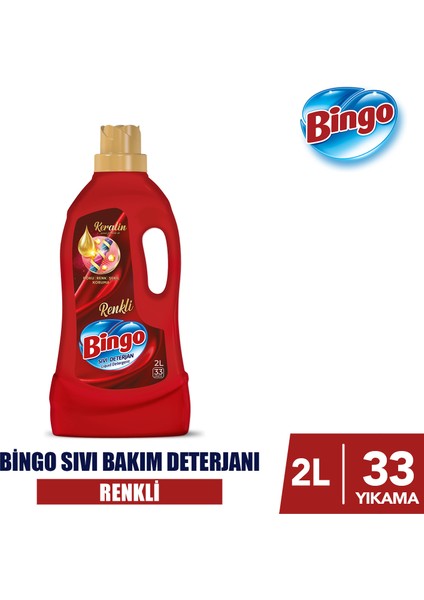 Avantajlı Çamaşır Bakım Seti: Bingo Toz Deterjan 4kg + Sıvı Deterjan 2L + Çamaşır Yumuşatıcısı