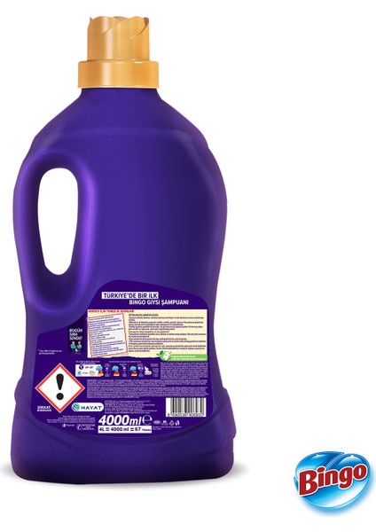 Giysi Şampuanı Arındırıcı Etki 4L 2'li