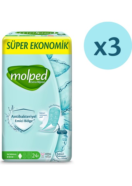 Extra Hijyen Normal Süper Avantaj Paketi 72 Adet fiyatları