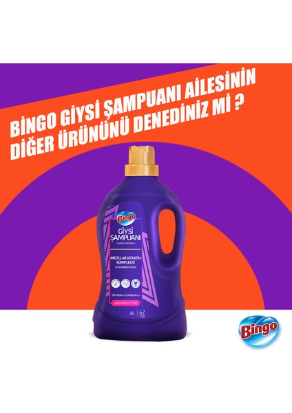 Giysi Şampuanı Canlandırıcı Etki 4L 2'li