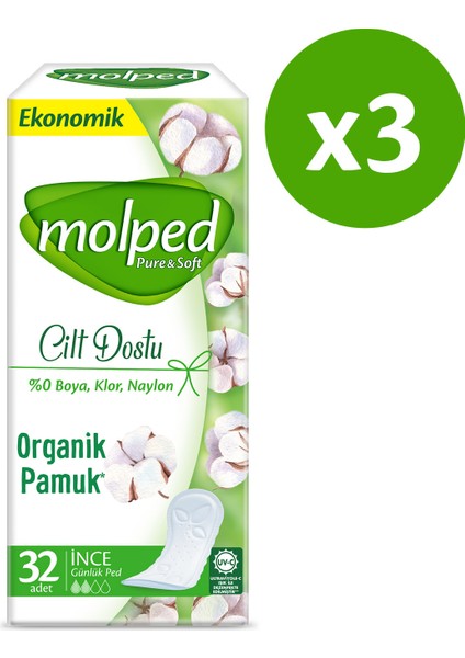 Pure&Soft Günlük Ped 96 Adet fiyatları