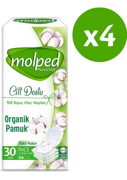 Pure&Soft Günlük Ped Tekli Paket 120 Adet fiyatları