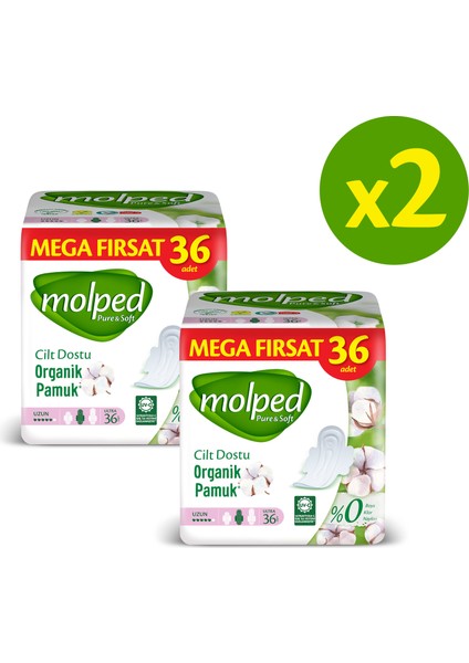 Pure&Soft Uzun Avantajlı Mega Fırsat Paketi 72 Adet fiyatları
