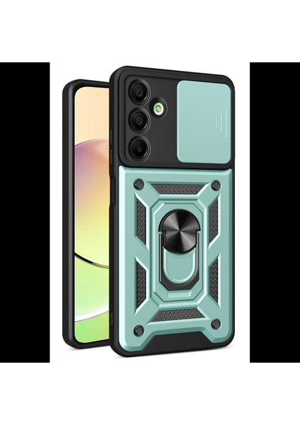 Samsung Galaxy A26 Kılıf Pars Lens Yüzüklü Silikon