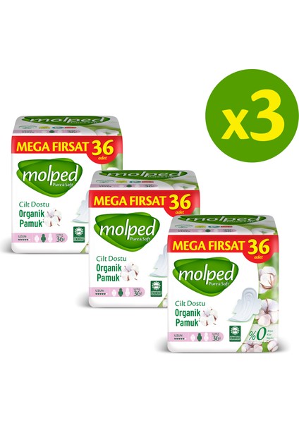 Pure&Soft Uzun Süper Mega 108 Adet fiyatları