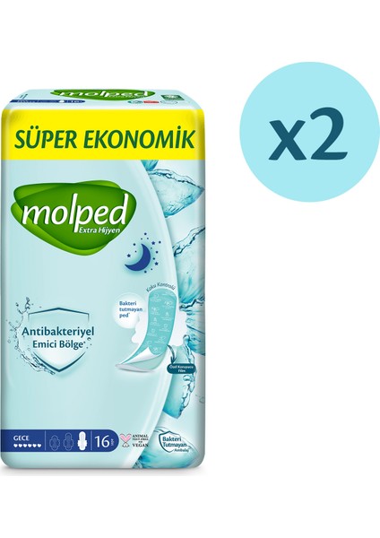 Extra Hijyen Gece Avantaj Paketi 32 Adet fiyatları