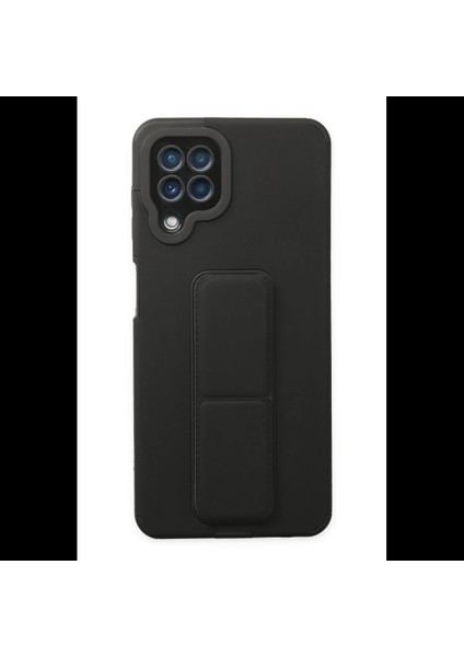 Samsung Galaxy A22 Kılıf Mega Standlı Silikon