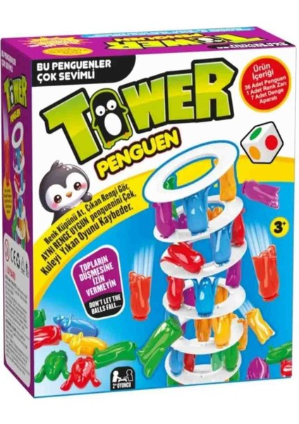 Penguen Tower Aile Kutu Oyunu