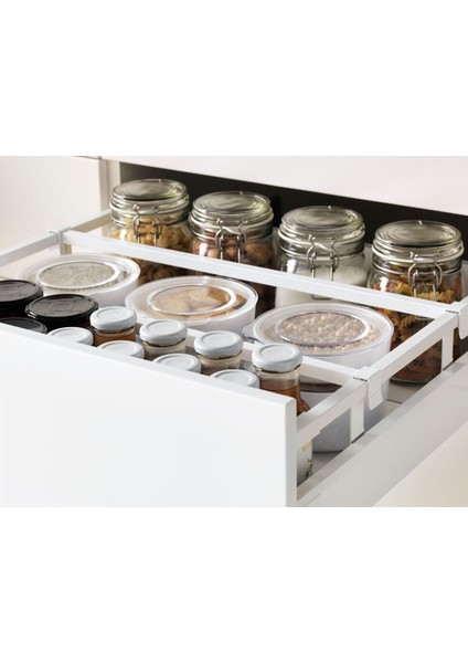 Ocak Alt Dolabı, Bodbyn Gri, 60X60 Cm, 2 Çekmeceli modelleri