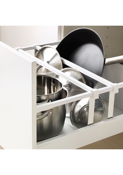 Ocak Alt Dolabı, Bodbyn Gri, 60X60 Cm, 2 Çekmeceli fırsatları