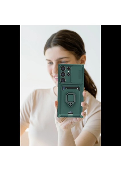 Samsung Galaxy S25 Ultra Kılıf Zuma Kartvizitli Yüzüklü Silikon modelleri