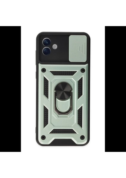 Samsung Galaxy A04 Kılıf Pars Lens Yüzüklü Silikon