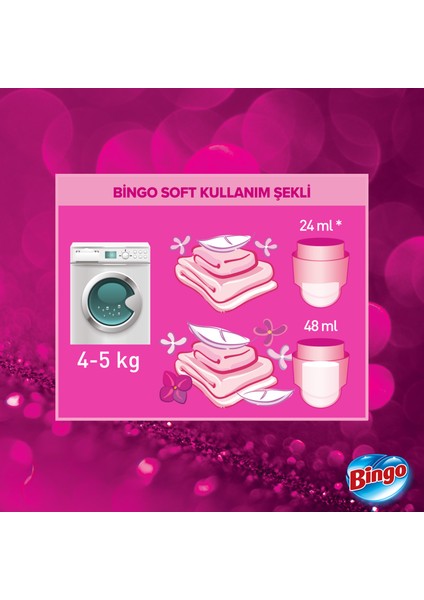Konsantre Çamaşır Yumuşatıcısı Begonvil 1440 ml x 4 Adet