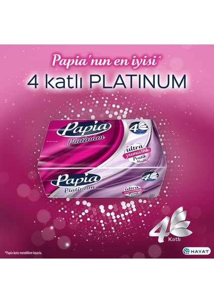 Platinum Pratik Mendil 125'li (18 Paket X 125 Yaprak)