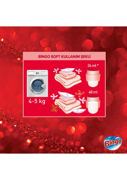 Soft Konsantre Çamaşır Yumuşatıcısı Lovely 1440 ml X 4 Adet