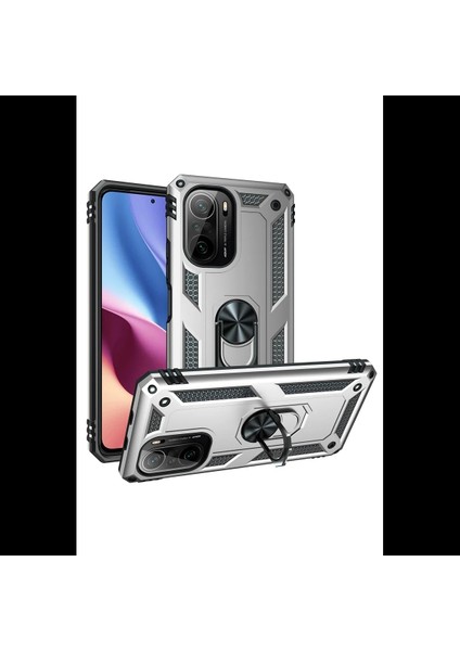 Xiaomi Poco F3 Kılıf Sofya Yüzüklü Silikon Kapak fiyatları