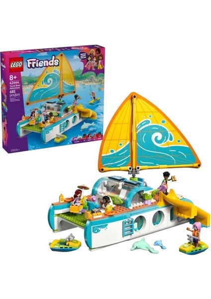 Nessiworld 42664 LEGO Friends Gezi Teknesi Macerası 685 Parça +8 Yaş