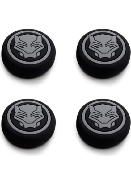 Black Panther Desenli Xbox One S/one X/xbox E/xbox 360 Analog Koruyucu Silikon Pad