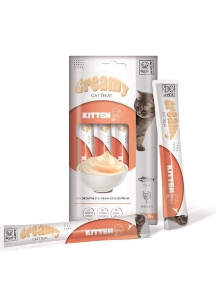 Kitten Fonksiyonel Creamy Kedi Ödülü 4X15 gr modelleri