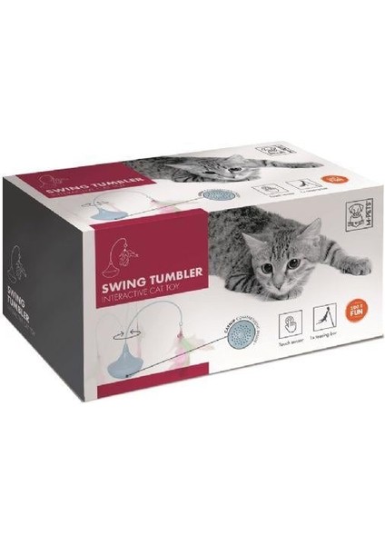 M-Pets Swing Interaktif Kedi Oyuncağı Blue modelleri