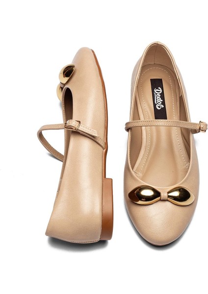 Kadın Fiyonk Tokalı Bantlı Parlak Cilt Deri Babet 2030 fırsatları