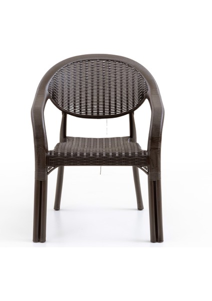 Bamboo 2'li Rattan Sandalye Kahve fiyatları