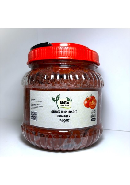 Antep Domates Salçası Güneş Kurutması 1.5 kg