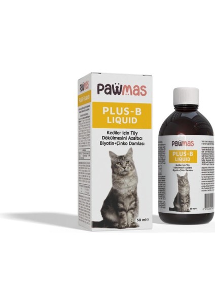 Plus-B Lıquıd Kedi Takviye Damlası 50ML