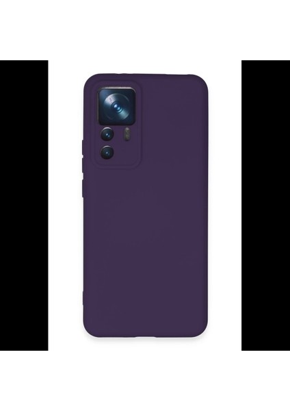 Xiaomi Mi 12T Pro Kılıf Nano Içi Kadife Silikon