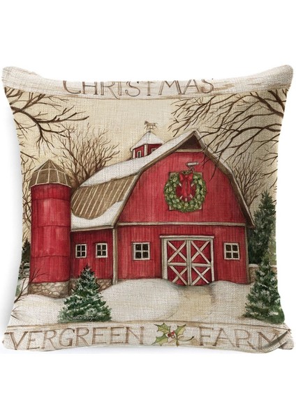 45CM Kamyon Inşaat Desen Noel Yastık (Yurt Dışından) indirimleri