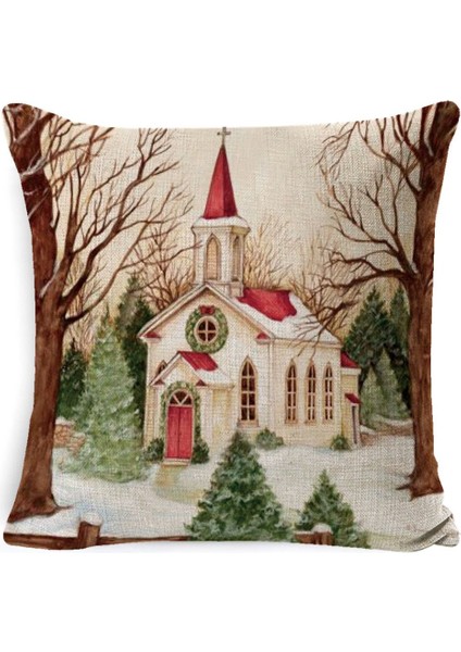 45CM Kamyon Inşaat Desen Noel Yastık (Yurt Dışından) indirimleri