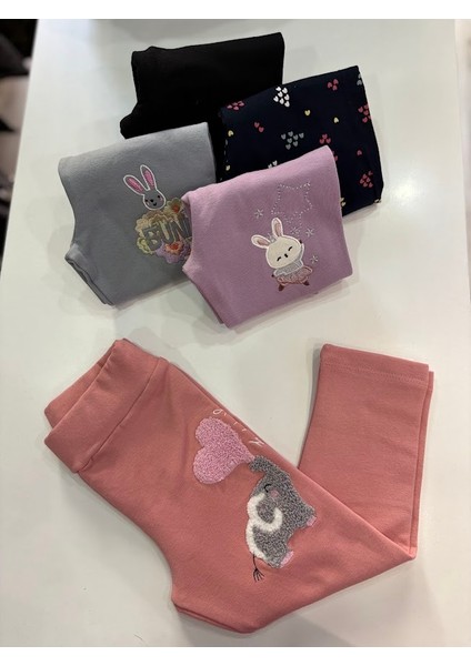 Kız Çocuk Içi Şardonlu Tayt 1-4 Yaş indirimleri