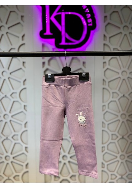 Kız Çocuk Içi Şardonlu Tayt 1-4 Yaş modelleri