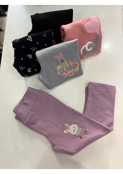 Kız Çocuk Içi Şardonlu Tayt 1-4 Yaş indirimleri