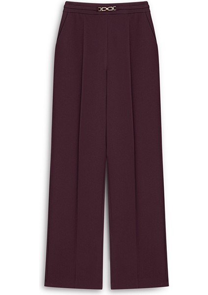 Metal Tokalı Wide Leg Fit Pantolon IW6250003042035 indirimleri