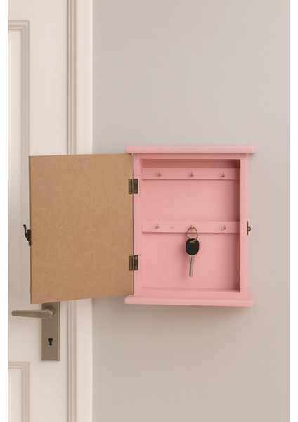 Ahşap Anahtarlık Kutusu – “welcome Home” Yazılı ve Vazolu Dekoratif Duvar Askısı BR-6633 fiyatları