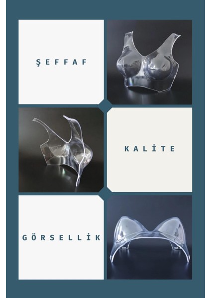 Şeffaf Iç Çamaşır Mankeni Sütyen Mankeni Çamaşırlık