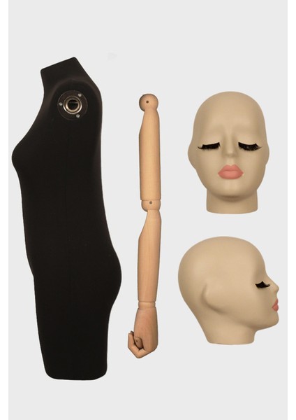 Kadın 40 Beden Yüksek Kalite Pantolon Giyebilen Özel Kafa Terzi Mankeni